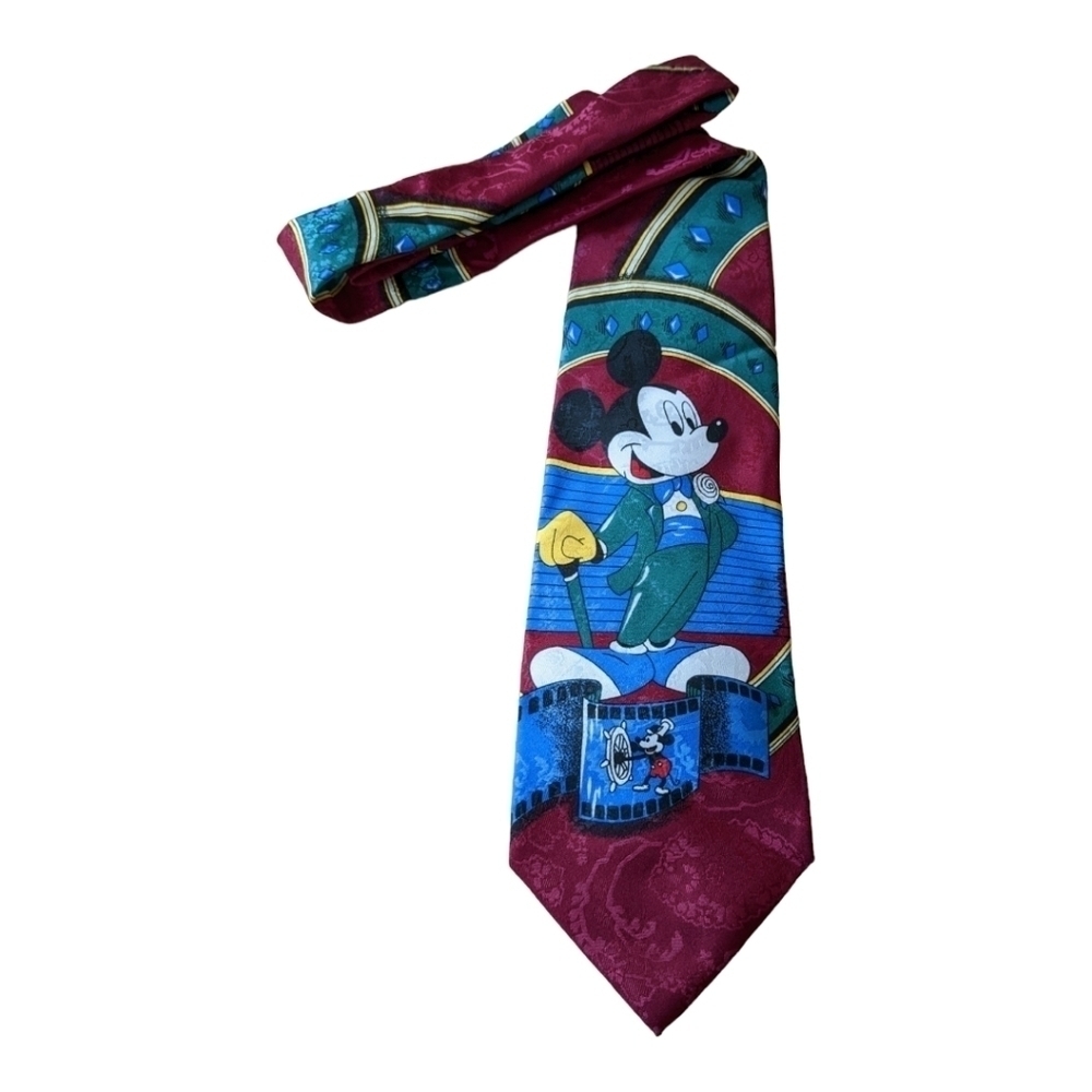 ⭐𝅺Mickey Unlimited vintage Disney Mickey Mouse tie.